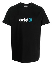 ARTE Logo Print Cotton T Shirt