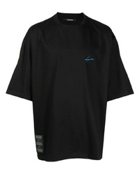 SONGZIO Logo Print Cotton T Shirt