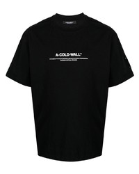 A-Cold-Wall* Logo Print Cotton T Shirt