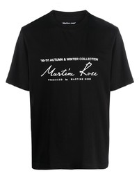 Martine Rose Logo Print Cotton T Shirt