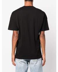 Ea7 Emporio Armani Logo Print Crew Neck T Shirt