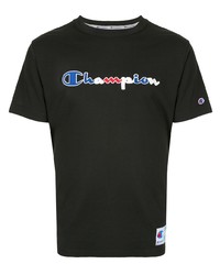 Champion Logo Print Crew Neck T Shirt