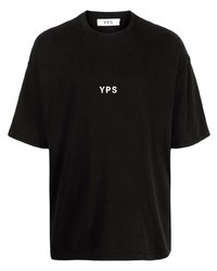 YOUNG POETS Logo Print Crew Neck T Shirt