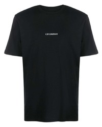 C.P. Company Logo Print Crew Neck T Shirt