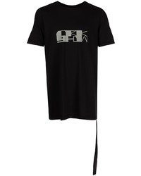 Rick Owens DRKSHDW Logo Print Crewneck T Shirt