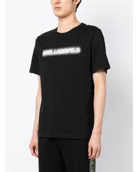 Karl Lagerfeld Logo Print Detail T Shirt