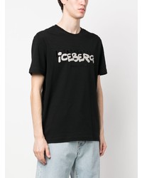 Iceberg Logo Print Detail T Shirt