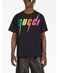 Gucci Logo Print Detail T Shirt