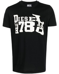 Diesel Logo Print Detail T Shirt