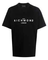 John Richmond Logo Print Detail T Shirt
