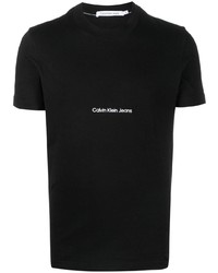 Calvin Klein Logo Print Detail T Shirt