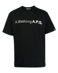 A Bathing Ape Logo Print Detail T Shirt