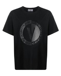 VERSACE JEANS COUTURE Logo Print Detail T Shirt