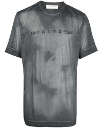 1017 Alyx 9Sm Logo Print Faded T Shirt