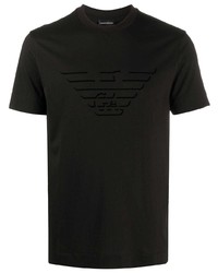 Emporio Armani Logo Print Jersey T Shirt