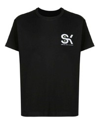 OSKLEN Logo Print Jersey T Shirt