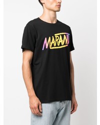 MARANT Logo Print Organic Cotton T Shirt