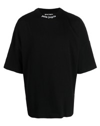 Palm Angels Logo Print Oversize T Shirt