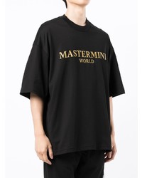 Mastermind World Logo Print Oversized T Shirt
