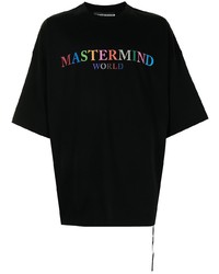 Mastermind World Logo Print Oversized T Shirt