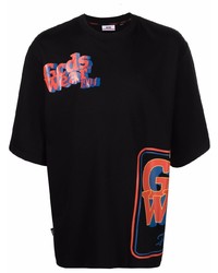 Gcds Logo Print Oversized T Shirt