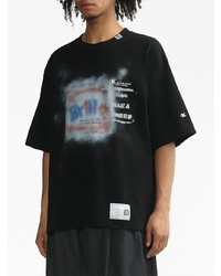 Maison Mihara Yasuhiro Logo Print Round Neck T Shirt