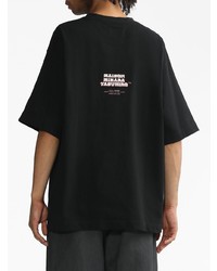 Maison Mihara Yasuhiro Logo Print Round Neck T Shirt