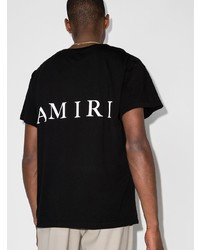 Amiri Logo Print Short Sleeve T Shirt