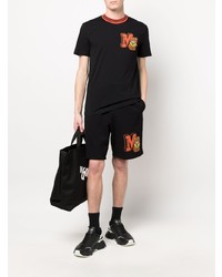 Moschino Logo Print Short Sleeve T Shirt