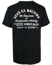 Deus Ex Machina Logo Print Short Sleeve T Shirt