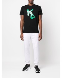 Karl Lagerfeld Logo Print Short Sleeve T Shirt