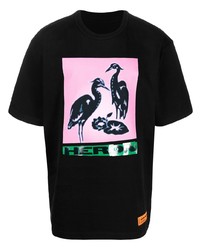 Heron Preston Logo Print Short Sleeve T Shirt