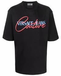 VERSACE JEANS COUTURE Logo Print Short Sleeve T Shirt