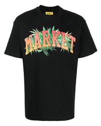 MARKET Logo Print Short Sleeve T Shirt