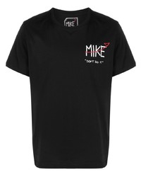 MIKE Logo Print Short Sleeve T Shirt