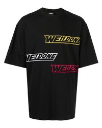 We11done Logo Print Short Sleeve T Shirt