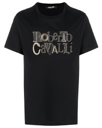 Roberto Cavalli Logo Print Short Sleeve T Shirt