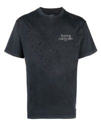 Satisfy Logo Print Short Sleeve T Shirt