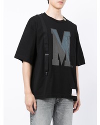 Maison Mihara Yasuhiro Logo Print Short Sleeved T Shirt