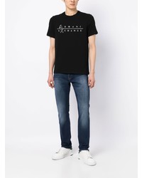 Armani Exchange Logo Print Short Sleeved T Shirt