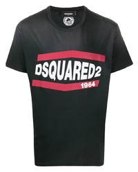 DSQUARED2 Logo Print Short Sleeved T Shirt