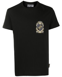 VERSACE JEANS COUTURE Logo Print Short Sleeved T Shirt