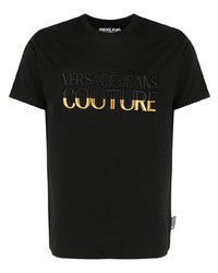 VERSACE JEANS COUTURE Logo Print Short Sleeved T Shirt