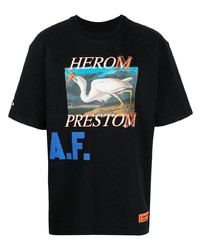 Heron Preston Logo Print Short Sleeved T Shirt