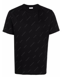 Sandro Paris Logo Print Short Sleeved T Shirt