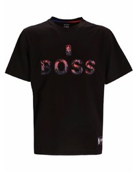 BOSS Logo Print Short Sleeved T Shirt