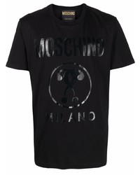 Moschino Logo Print Short Sleeved T Shirt