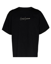 Yohji Yamamoto Logo Print Short Sleeved T Shirt