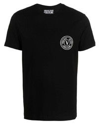 VERSACE JEANS COUTURE Logo Print Short Sleeved T Shirt