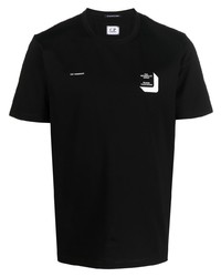 C.P. Company Logo Print Short Sleeved T Shirt